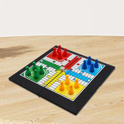 Ludo Game Set Strategy Game Parent Child Interaction with Fo