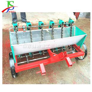 小型手推式 大蒜播种机农用汽油大蒜点播机平原可调节蒜瓣入土机