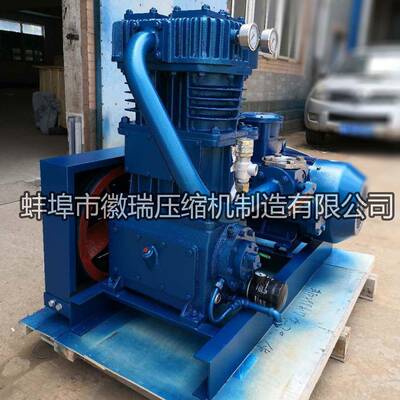 小型氨气卸车卸料压缩机噪音低增压机11千瓦低功率往复式压缩机
