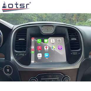 适用克莱斯勒300c360一体机改装安卓智能中控导航全液晶显示大屏