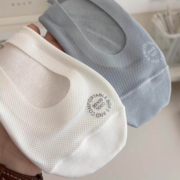 船袜女纯棉不掉跟防滑浅口隐形袜女夏季薄款网眼单鞋高跟鞋袜子