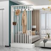 入口隔断小公寓新中式 入口入口柜现代极简主义客厅屏风隔断储 风格