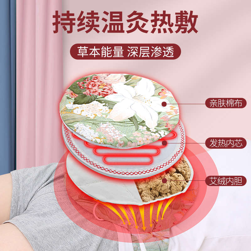 艾灸宝电加热家用艾灸暖腹腰带热敷包腰部带暖肚子姨妈神器热敷袋