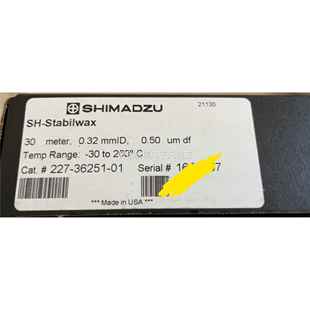 Stabiwax 30m 0.530um议 岛津气相色谱柱272 0l.2mm 36251