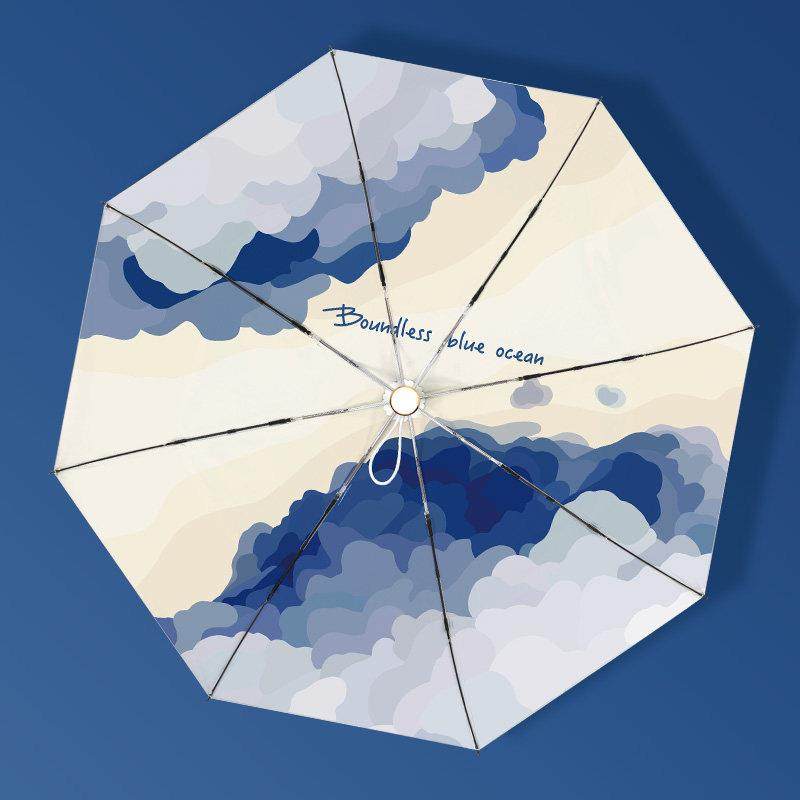 知伞遮阳伞专业遮阳伞银胶防晒伞抗UV小巧可携式折叠晴雨伞女,居家日用,伞,淘宝优惠券,粉丝福利购,淘宝优惠卷