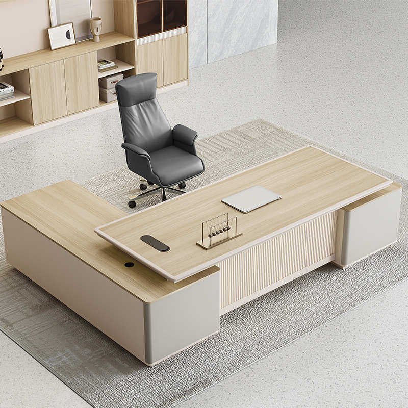 主管桌椅电脑安装台组合经理邮包办公桌老板总裁现货 办公包大班