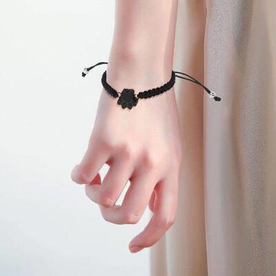 Pet Cremation Bracelet Stainless Steel Dog Paw Design Ashes