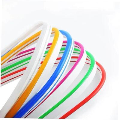 Neon LED Light Strip Flexible Silicone Set 5M 600 Lights Emb