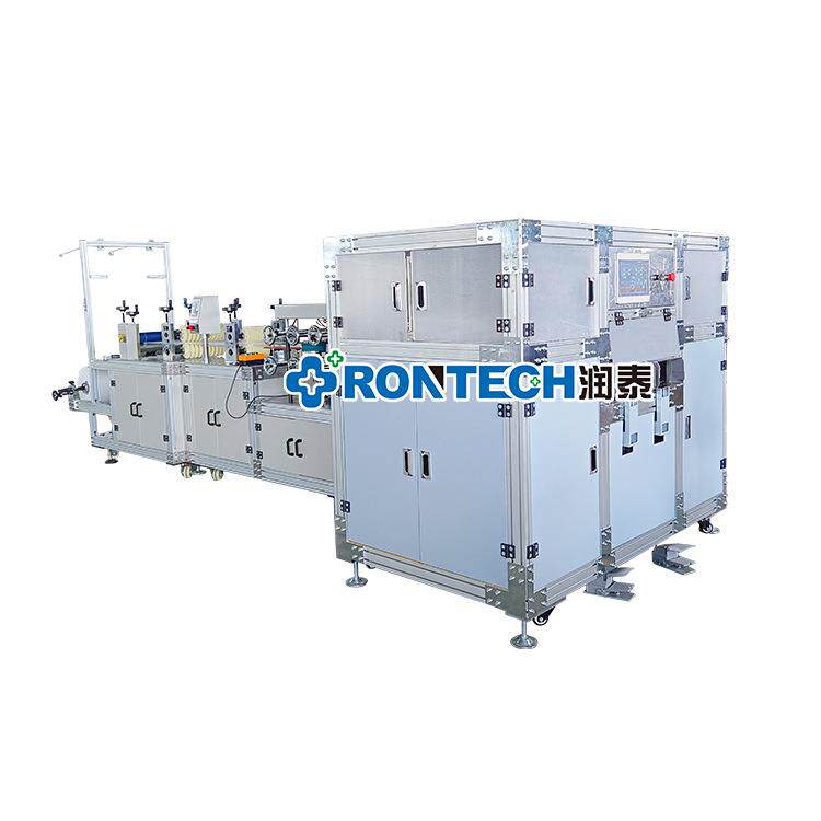 全自动条帽包装机无纺布条形帽联机无纺布条形鞋套包装机