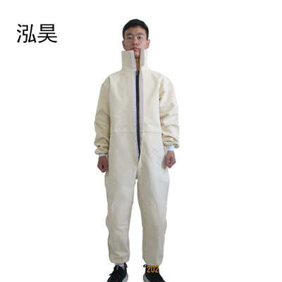 泓昊加厚全身喷砂服打沙衣帆布油漆分连体冲砂喷专用防护服工作服