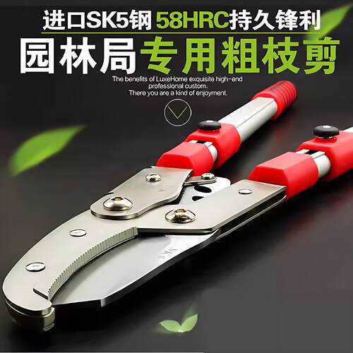 修枝剪粗枝剪高枝剪树枝剪刀果树园艺剪刀伸缩大力剪园林大剪刀