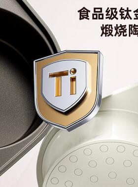 4-Hole Omelette Non-Stick Pan Hamburger Steak Pancake Sausag