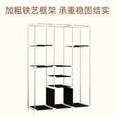 简易衣柜家用卧室出租房用定制外贸防尘衣架简约衣橱收纳柜