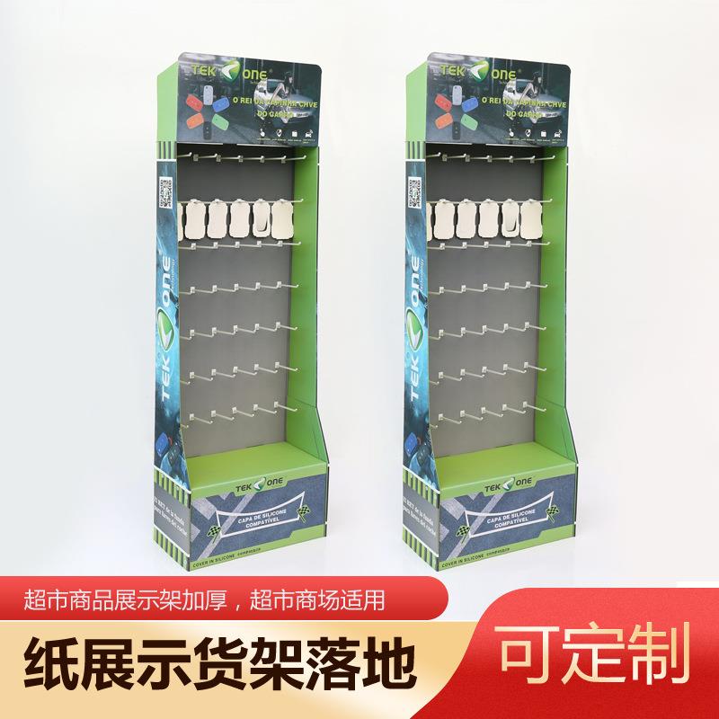 超市促销台展示架地堆楞纸/纸货架商零食架大促落瓦地陈列架货场