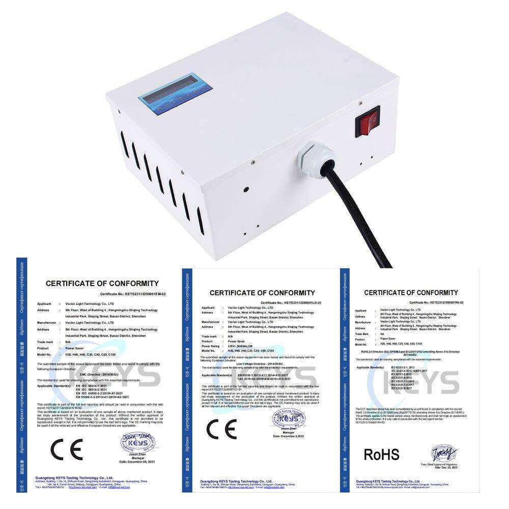 Single Phase Power Saver Box Intelligent Energy Saver省电