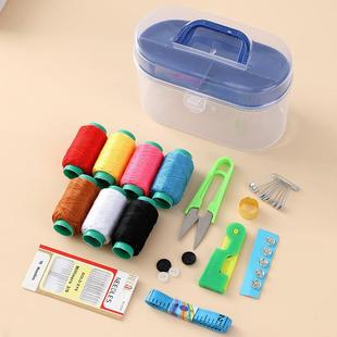 with Needles and Multifunctional Large Kit Threads Sewing
