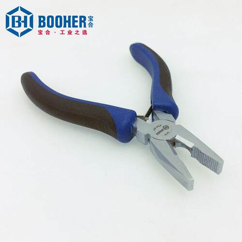 Booher宝合手动工具 迷你钢丝钳BH2107601 120mm（5