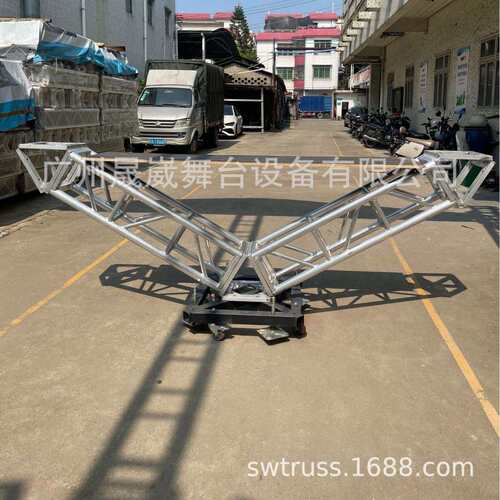 DJ桌台可移动可拆卸铝合金户外演出舞台表演台三角方形展台truss