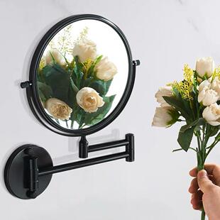 3x Magnifying Two Sided Vanity Makeup Mirror Wall Mount Roun
