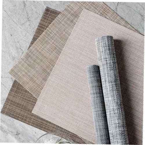 Simple waterproof placemats, western cloth mats