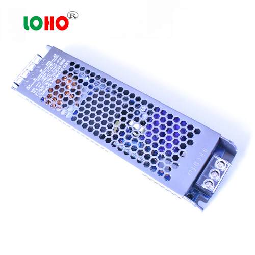 高端12V24V48V400W长条超薄电源12V33A24V400W48V工控设备LED电源