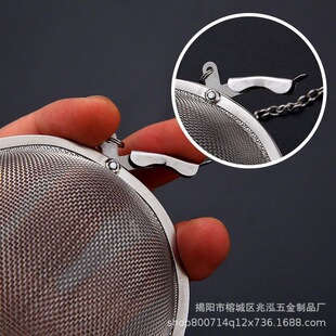 16不锈钢卤料笼煮肉调料盒炖肉料包汤调料球过滤网调味煲汤