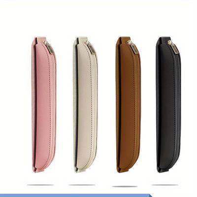 2026款U1362TEMU外贸新款拉链笔袋便携弹性笔套