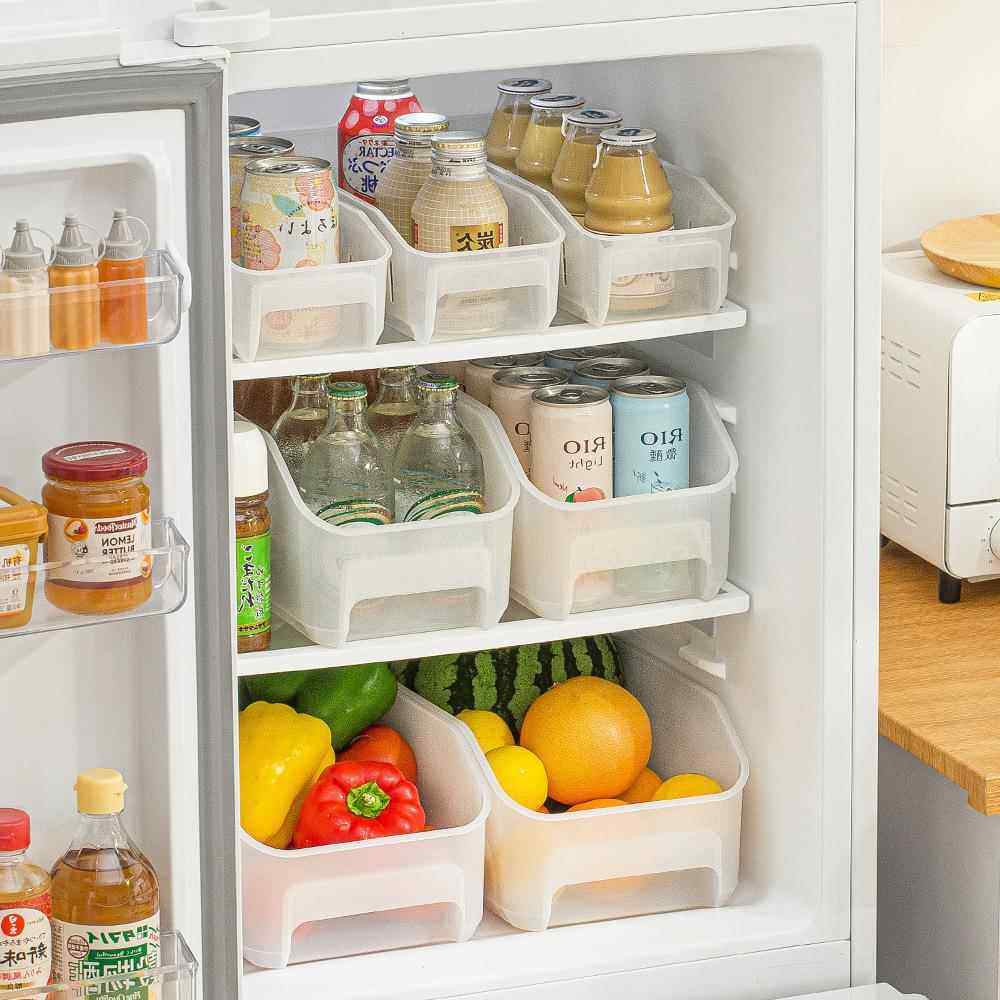 纳川冰箱果蔬收纳盒大号抽屉式透明冷冻保鲜盒水果蔬菜饮料整理盒