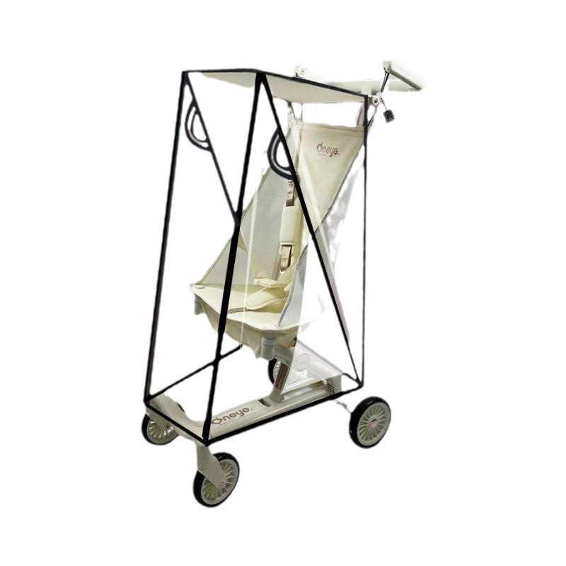 遛娃神器挡风罩溜车雨罩通用婴儿手推车宝宝童车防雨罩雨衣雨棚