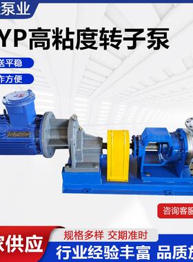 亿佳供应NYP3立方高粘度泵 卫生转子泵 新型容积式泵