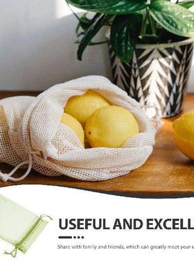 100 Pcs Mesh Bag Fruit Protection Shopping Vegetable Net