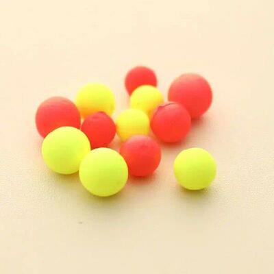 50pcs Floating Bobbers Fishing Fluorescent Drift Ball