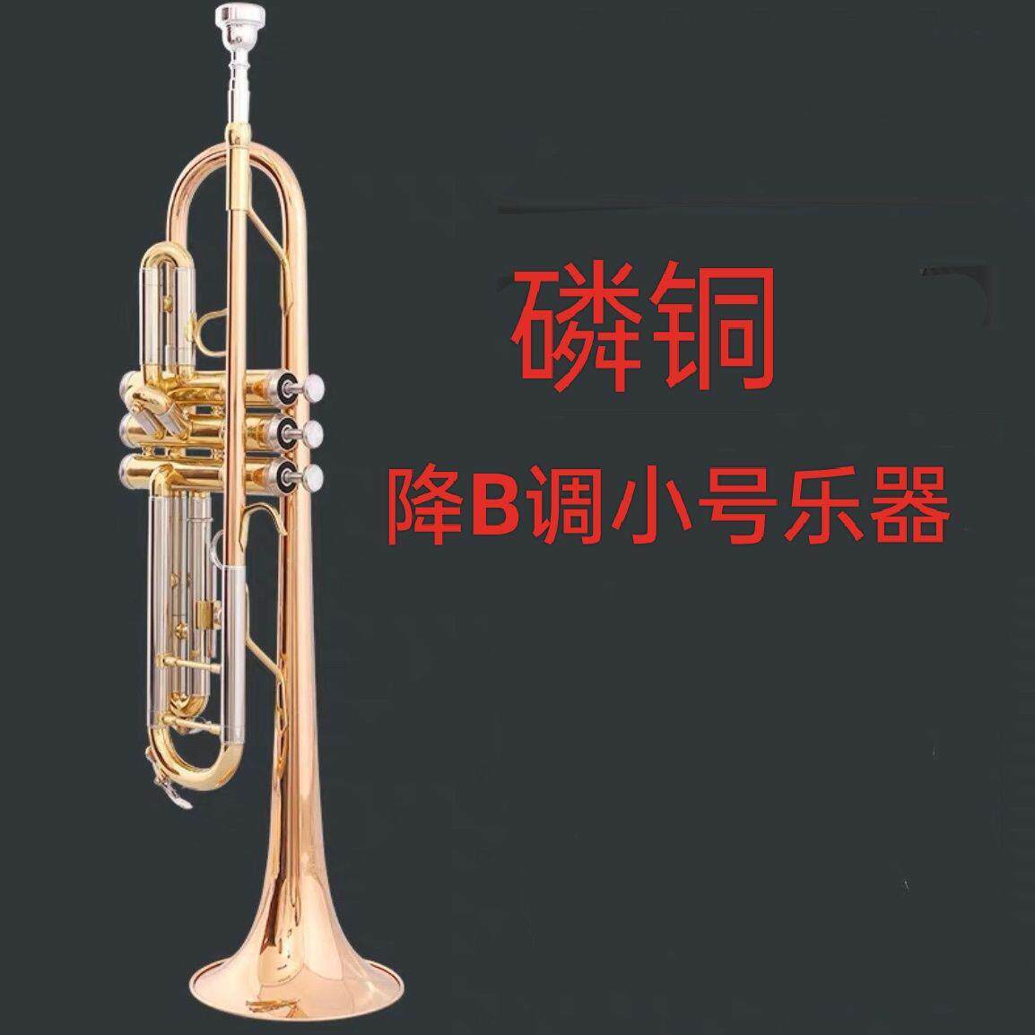 高档正品百灵小号乐降B调学初学者级专器业级乐队生学校小考号管