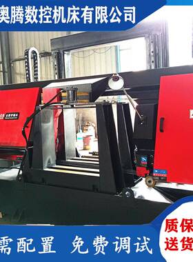 金属带锯床GB4260双钳口中间锯切GB4265龙门式带锯床液压锁紧