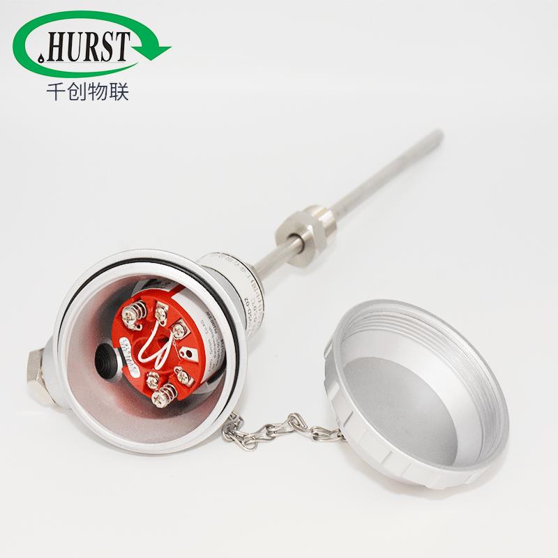 ST305红外温度变送器一体化热电阻传感器不锈钢高精度测温