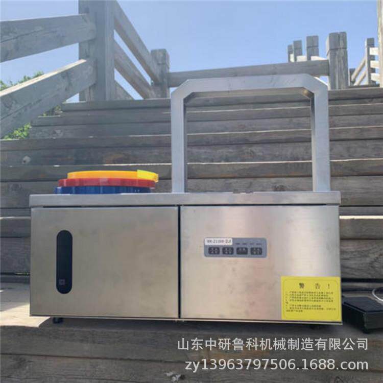 全自动捆扎机 opp纸带卡片小型热熔扎把机 桌面式手套扎带机