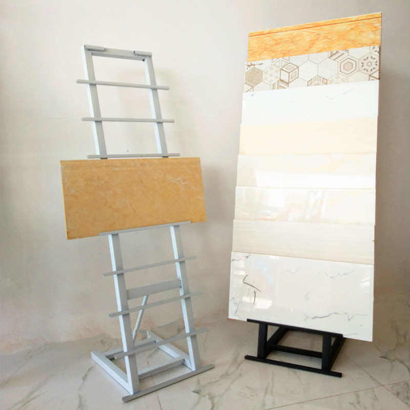 架具木地板展览瓷片地脚陶瓷*展示展石材300600展架架线条