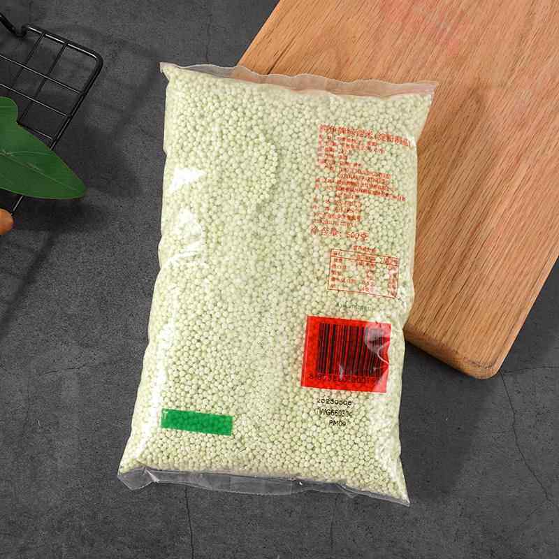 鳄鱼牌泰国小绿色西米白西米木薯粉500克进口商用甜品原料西米露