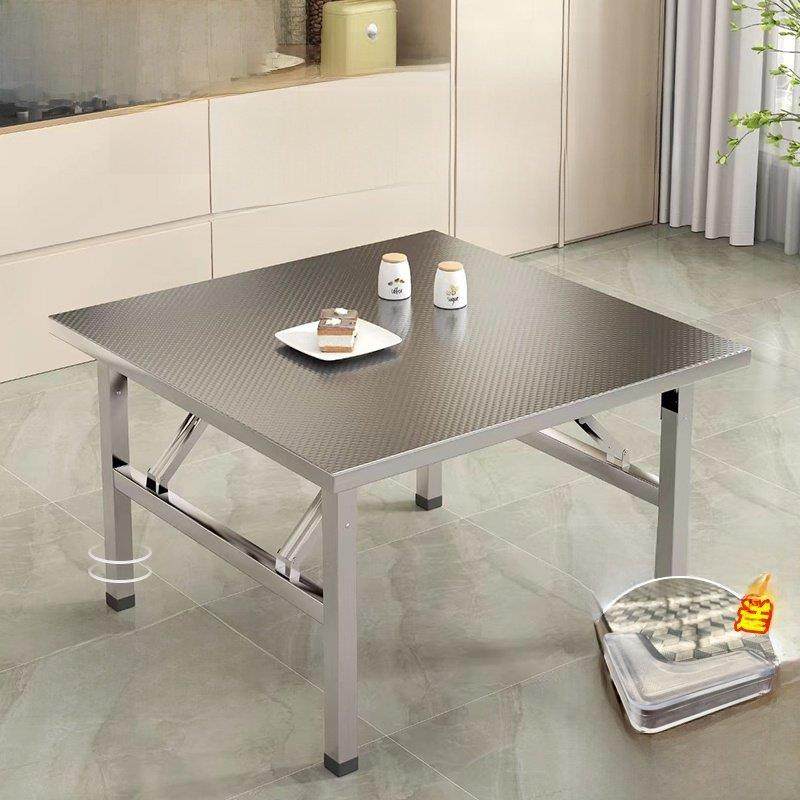 堡讯便携式不锈钢折叠桌，家用写字台，出租房餐桌，户外盖布拉车,生活电器,其他生活家电配件,淘宝优惠券,粉丝福利购,淘宝优惠卷