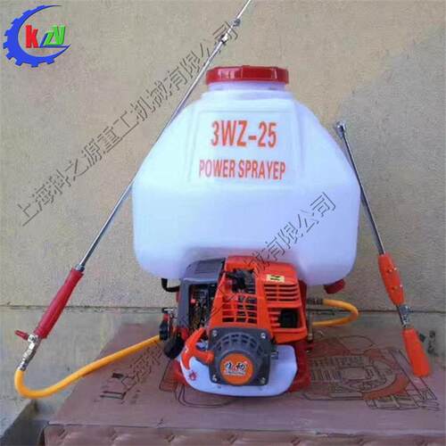 KZY-4型机动喷雾器四冲程背负式喷洒机缸风冷四冲程打机