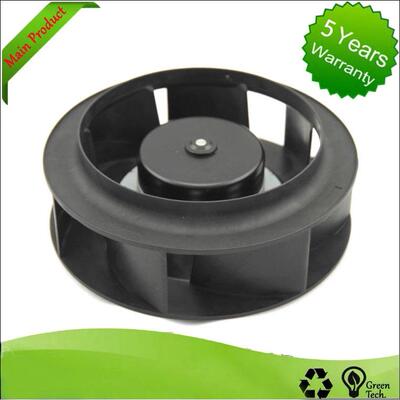 12V直流外转子后倾式离心风机工业储能AHU风扇设备塑料涡轮