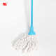 厂家威洁可支持加工定制圆头棉线拖把 日用地板清洁铁杆棉纱地拖