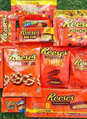 美国进口花生酱夹心巧克力杯HERSHEY REESES PEANUT BUTTER CUPS