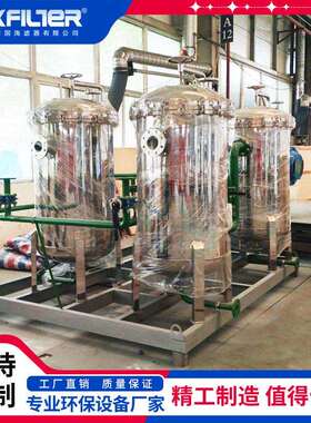 11芯凝结水过滤大流量过滤器 330立方流量 进出口DN250快开法兰