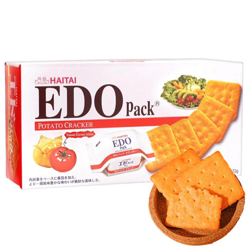 韩国EDO pack edo饼干 薯仔饼牛乳饼奶酪饼 edo pack饼干 小零食