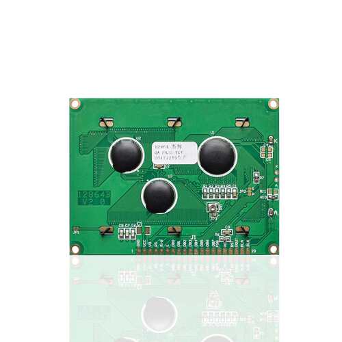 蓝屏LCD12864 显示屏液晶屏带中文字库 带背光128-5V 并口串口IIC