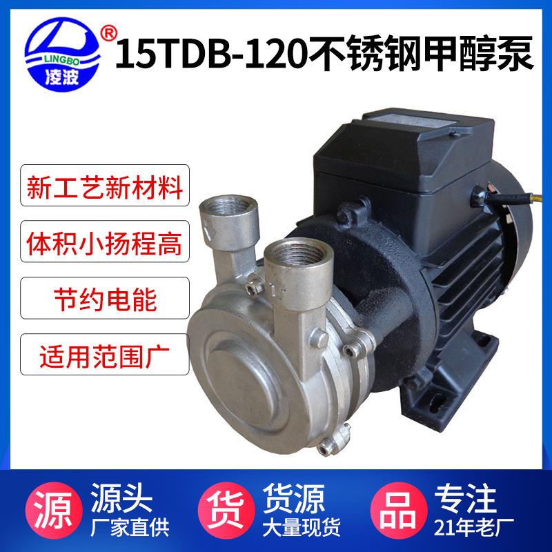 质量保证牌15TDB-120小功率微型不锈钢甲醇燃烧泵