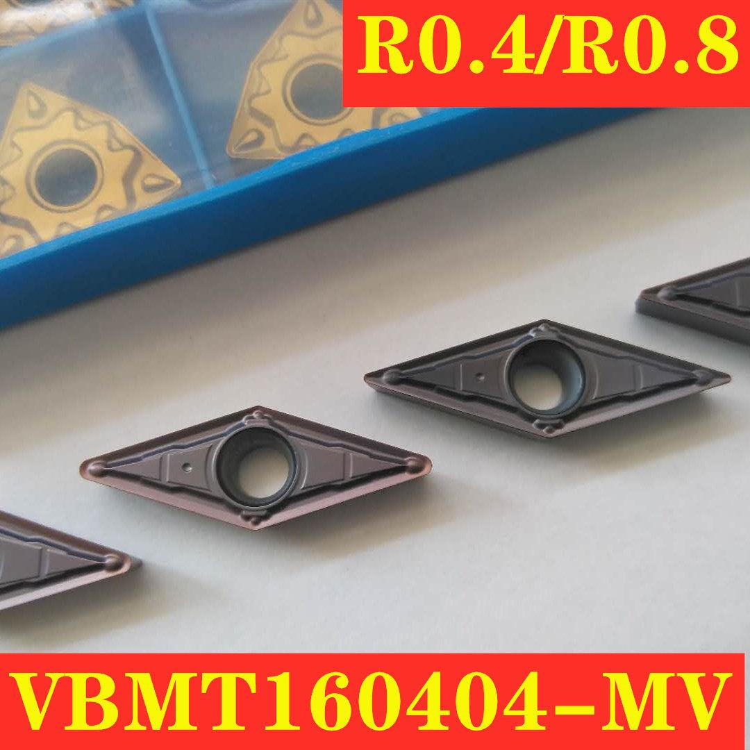 数控刀片内孔车刀片35度单面菱形VBMT160404-MV/VBMT160408-MV
