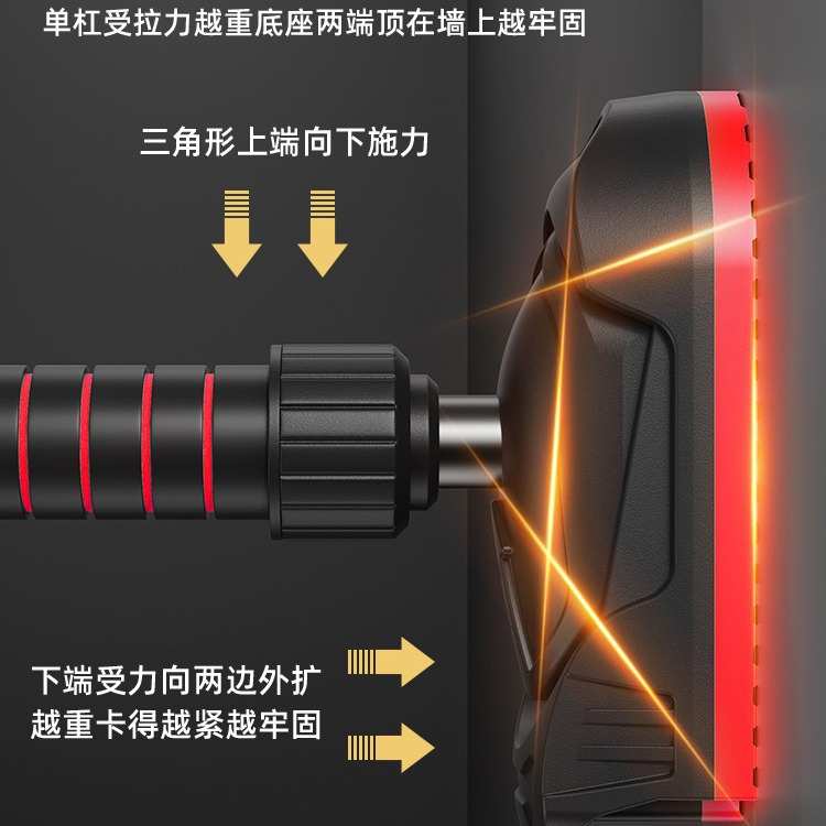 门上室内多功能单双杠单杠引体向上器儿童免打孔家庭门框健身器