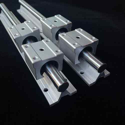 导轨滑轨直线光轴硬轴滑块SBR12162025镀铬棒sbr光杆直线导轨轴承